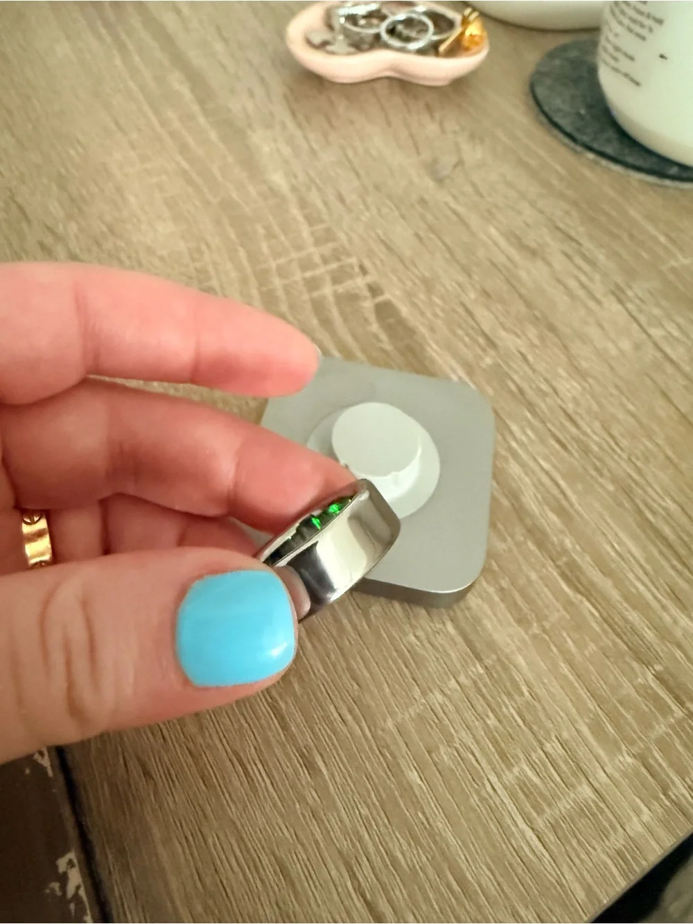 Silver Oura ring gen 4 size 8